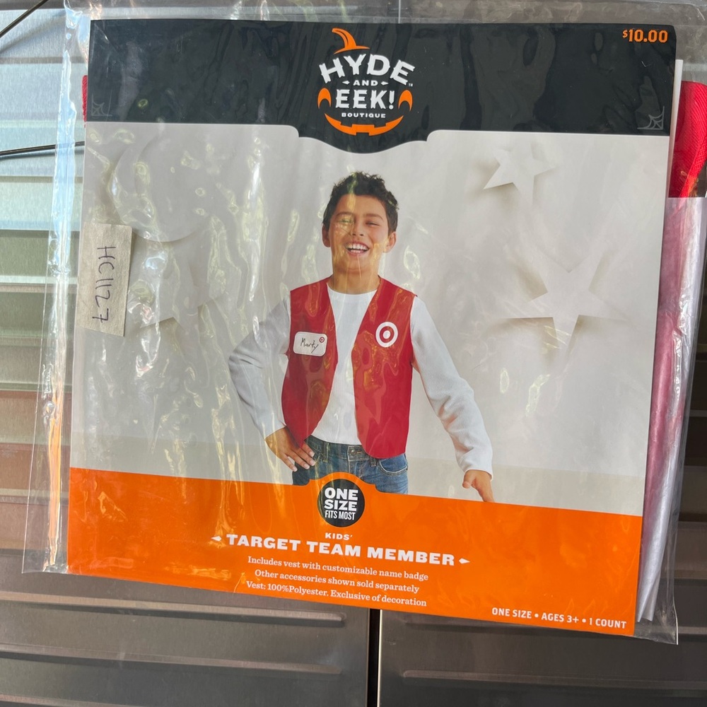 Target Team Member Costume